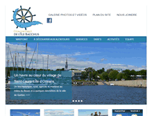 Tablet Screenshot of marina-iledorleans.com